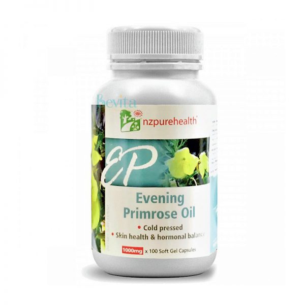 Viên uống tinh dầu hoa anh thảo NZPureHealth Evening Primrose Oil 100 viên