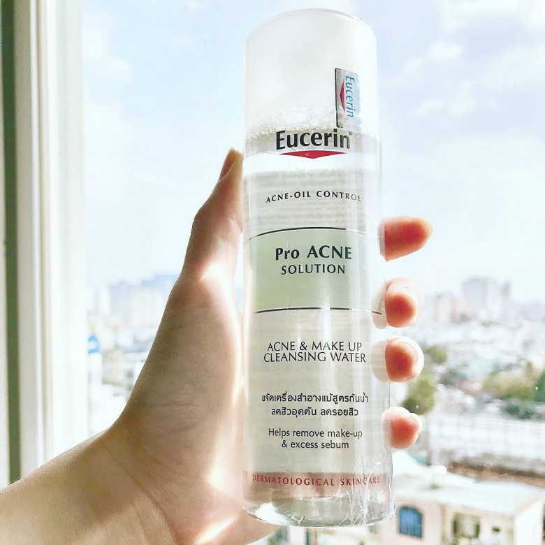 Nước tẩy trang Eucerin Pro Acne Acne & Make Up Cleansing Water