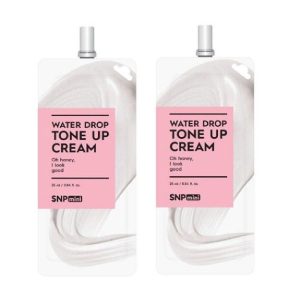 Kem dưỡng nâng tone trắng sáng SNP Mini Water Drop Tone Up Cream 25m