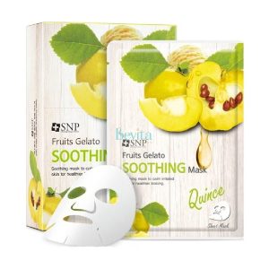 Mặt nạ dưỡng mịn da SNP Fruits Gelato Soothing Mask 25ml (1 miếng)