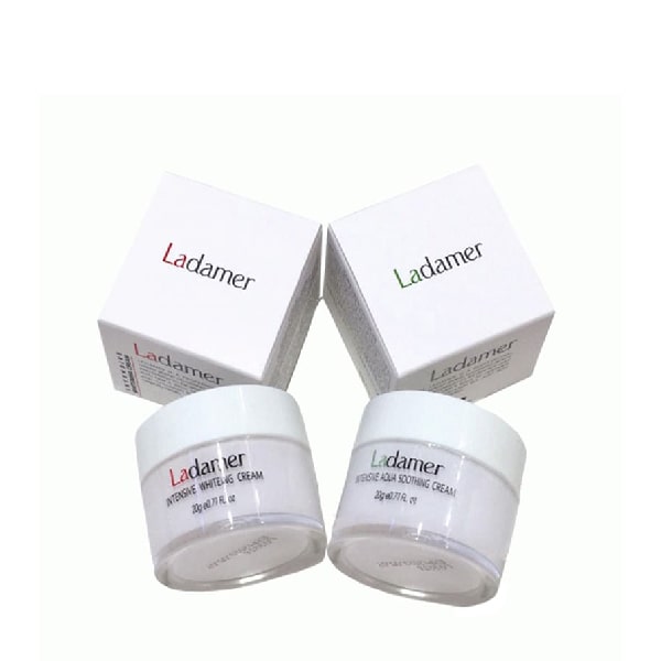 Bộ kem dưỡng trắng da trị nám Ladamer Intensive Whitening Cream (2 hộp x 20g)