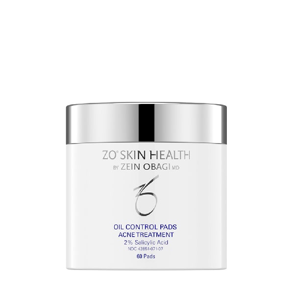 Tẩy da chết ZO Skin Health (Zen Obagi) Oil Control Pads Acne Treatment 2% Salicylic Acid (60 miếnghộp)