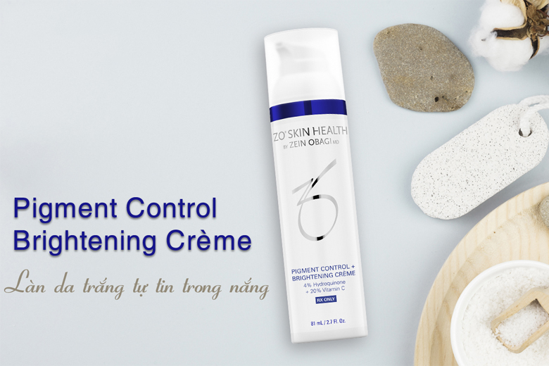 Công dụng kem làm sáng da Zo Skin Health Pigment Control + Brightening Creme 81ml