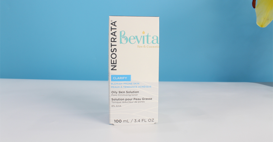 Review tẩy da chết hóa học NeoStrata Oily Skin Solution 8 AHA