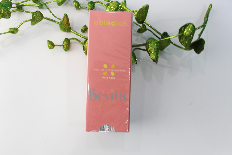 Công dụng Abisalab Peony Whitening Aura Mist