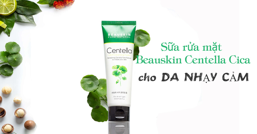 Sữa rửa mặt Beauskin Centella Cica Cleansing Foam: Lựa chọn an toàn, dịu nhẹ cho làn da nhạy cảm