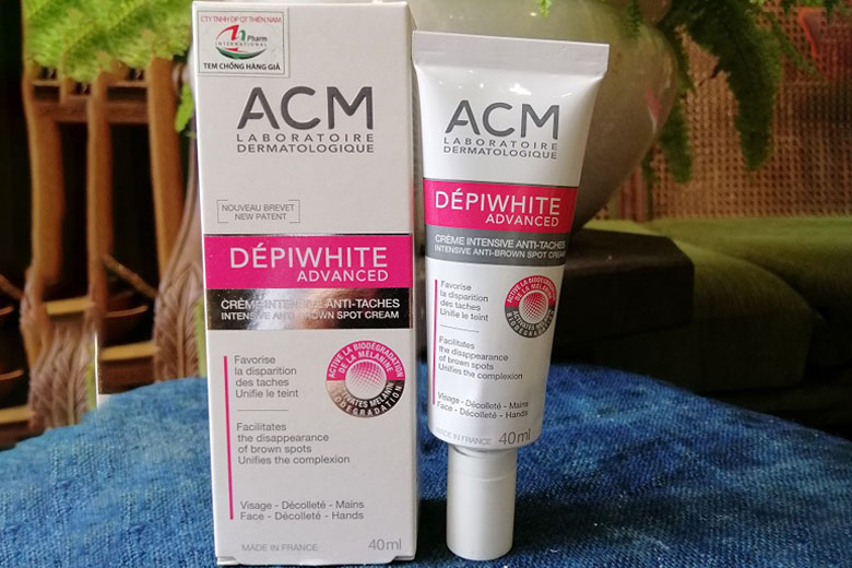 Tác dụng kem dưỡng sáng da ACM Depiwhite Advanced Intensive Anti-Brown Spot Cream 40ml