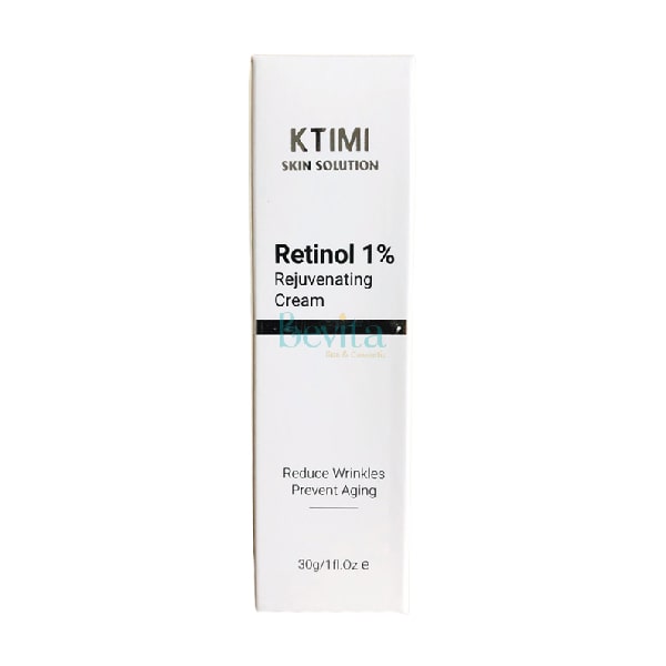 Kem chống lão hóa giảm nếp nhăn Ktimi Retinol 1% Rejuvenating Cream 30g