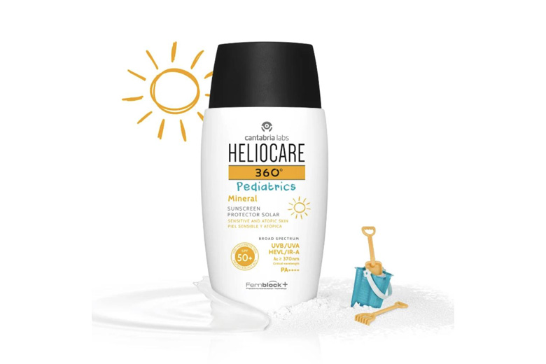Công dụng kem chống nắng da nhạy cảm dạng gel Heliocare Pediatrics Mineral 50ml