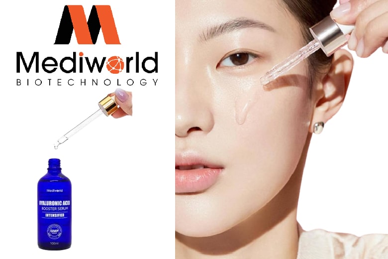 Serum căng bóng da Mediworld Hyaluronic Acid Booster Serum 100ml