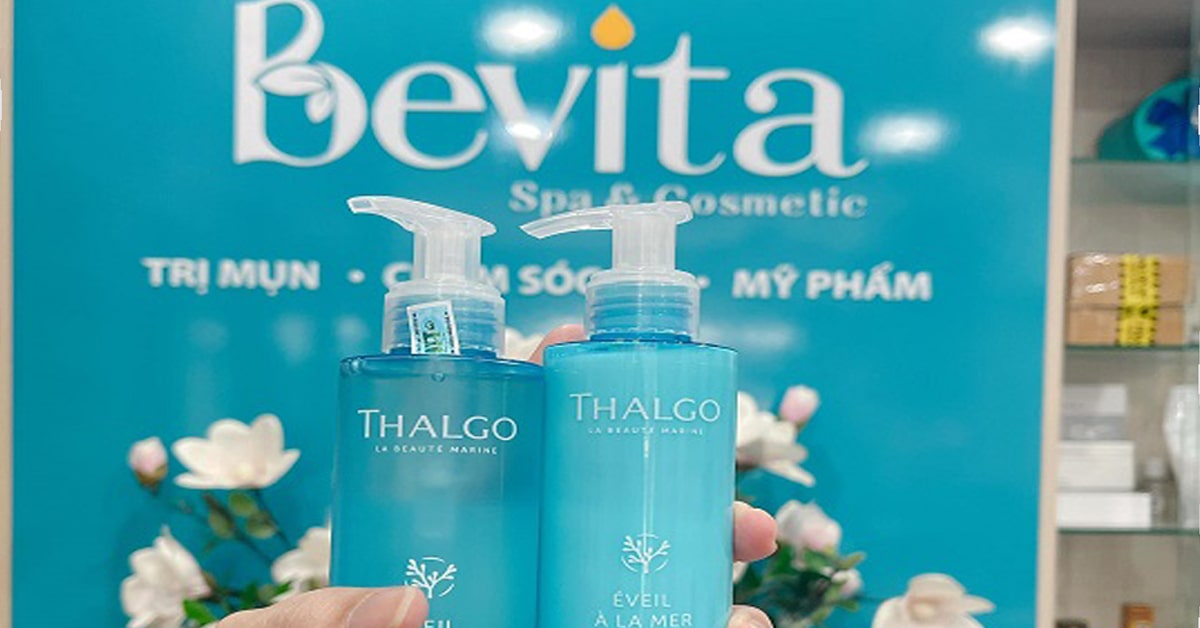 Sữa rửa mặt và Toner Thalgo – Bộ đôi chăm sóc da mặt hoàn hảo tại Bevita